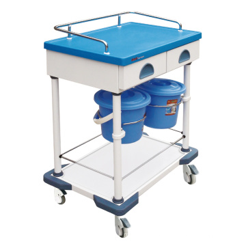 Hospital Steel ABS Ward Nursing Treatment Trolley